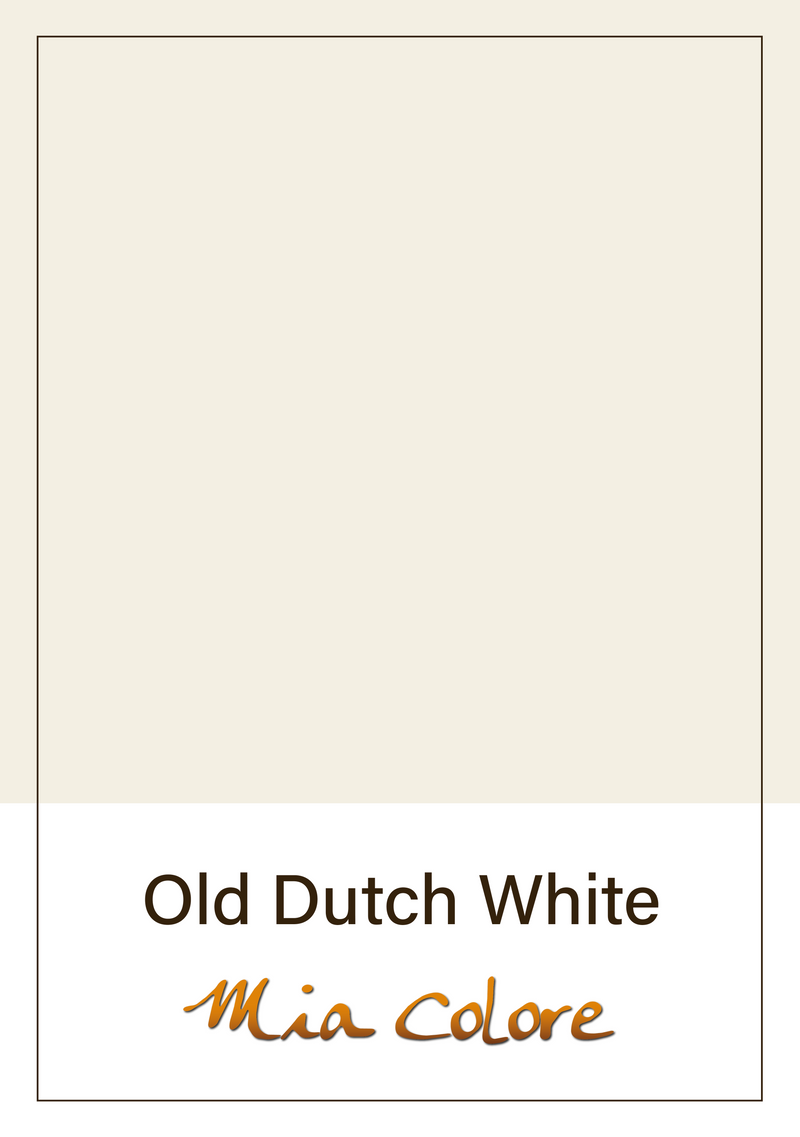 Old Dutch White - zijdematte lakverf Mia Colore