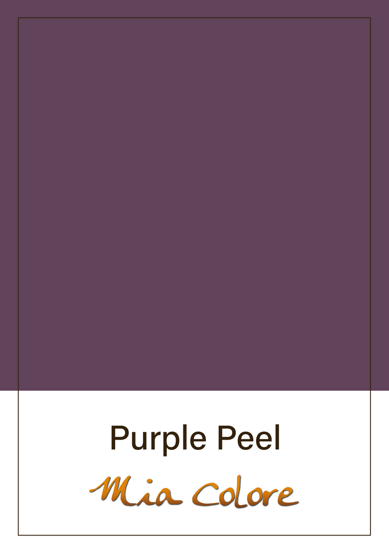 Purple Peel - muurprimer Mia Colore