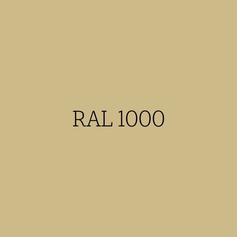 RAL 1000 Green Beige - matte lak waterbasis l'Authentique