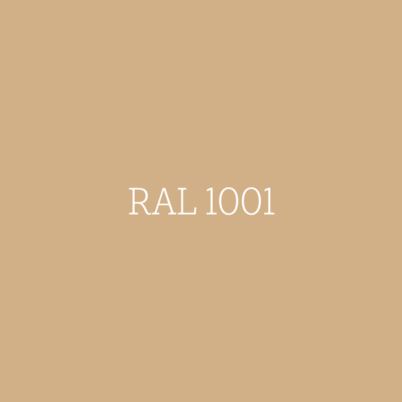 RAL 1001 Beige - zijdematte lakverf Mia Colore