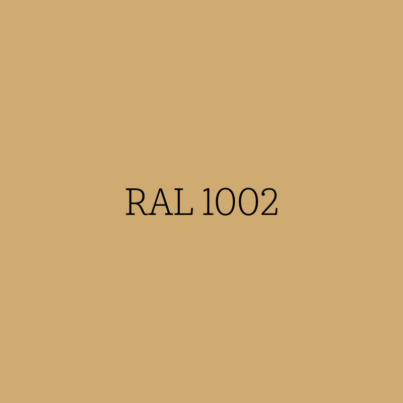 RAL 1002 Sand Yellow - zijdematte lakverf Mia Colore