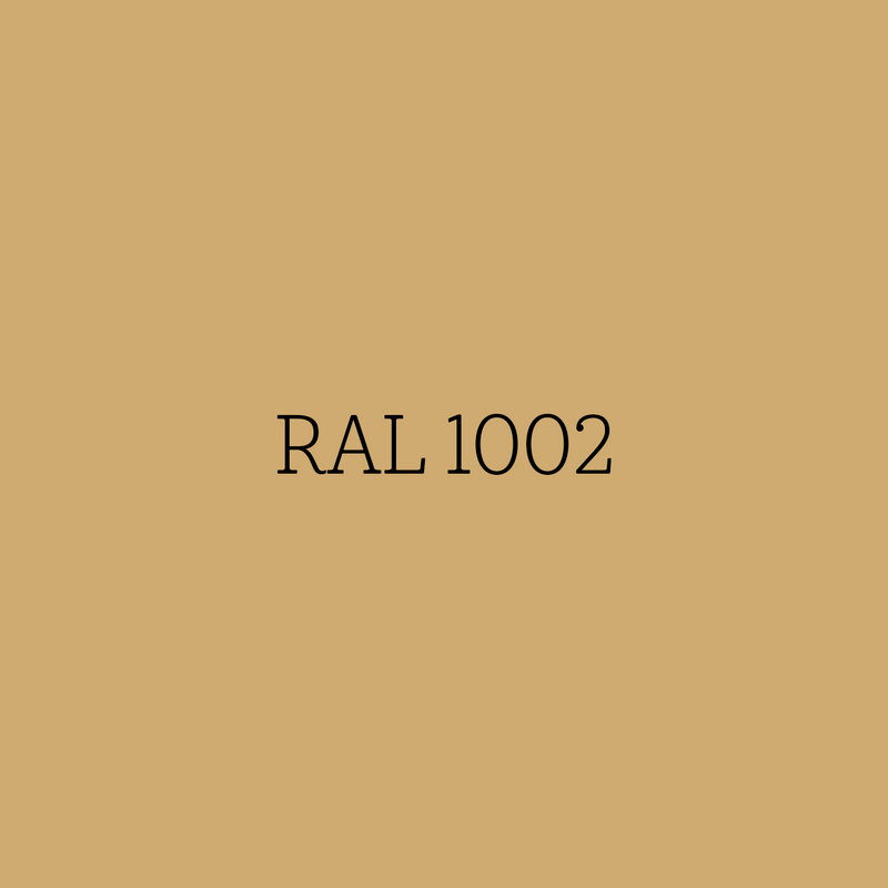 RAL 1002 Sand Yellow - matte lak waterbasis l'Authentique