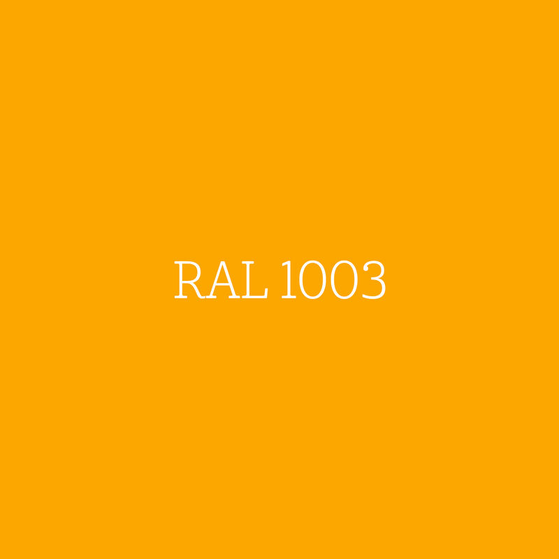 RAL 1003 Signal Yellow - zijdematte lakverf Mia Colore