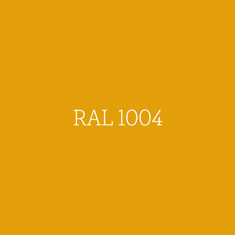 RAL 1004 Golden Yellow - matte lak waterbasis l'Authentique