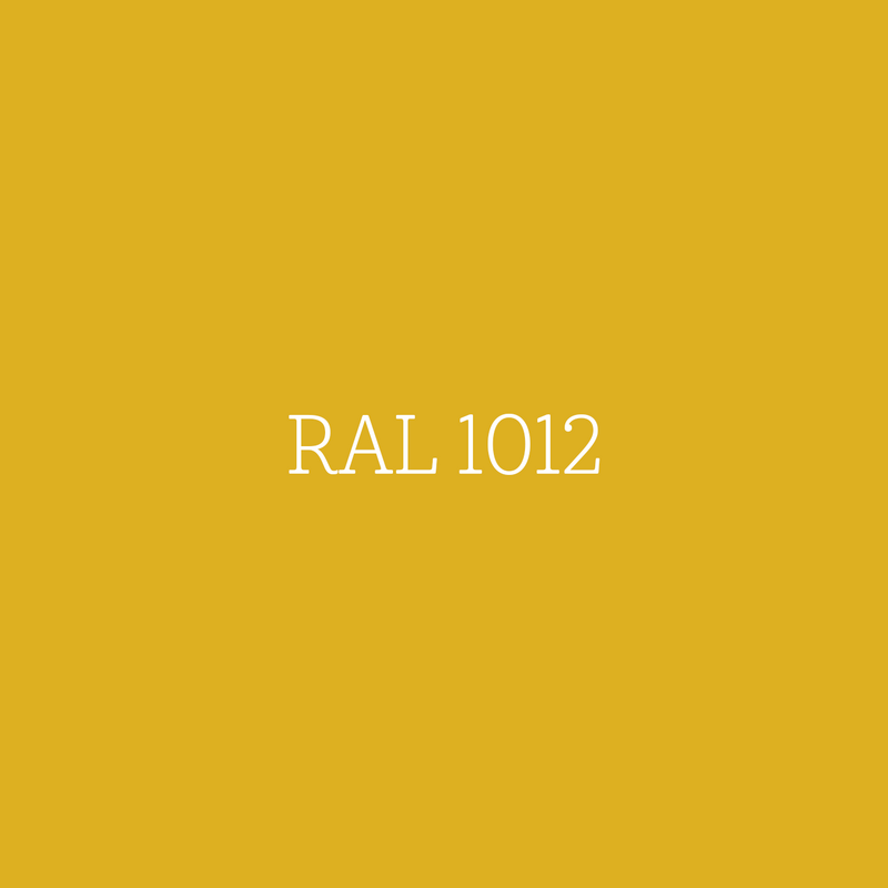 RAL 1012 Lemon Yellow - voorstrijkmiddel kalkverf l'Authentique