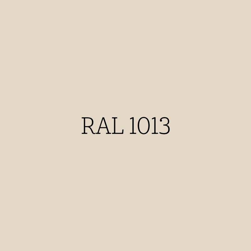 RAL 1013 Oyster White - zijdeglans lak waterbasis l'Authentique