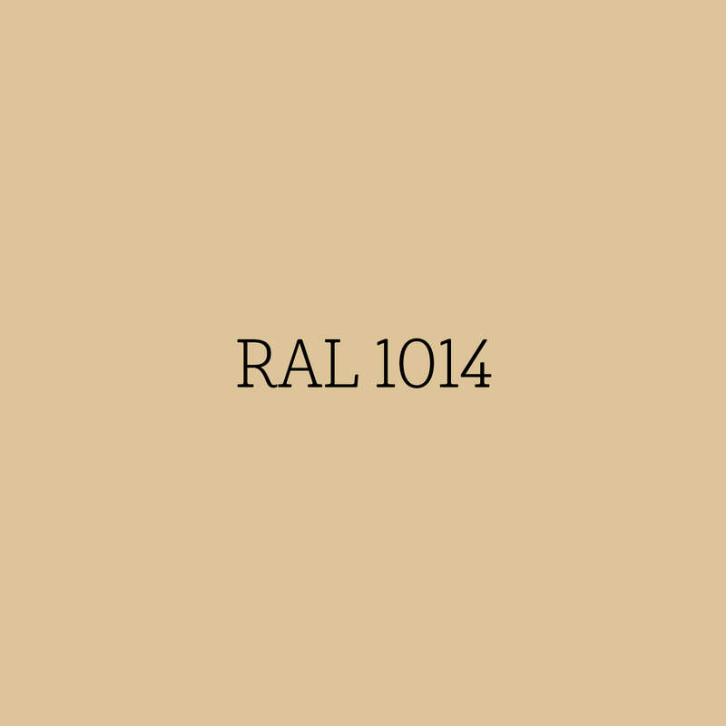 RAL 1014 Ivory - zijdeglans lak waterbasis l'Authentique