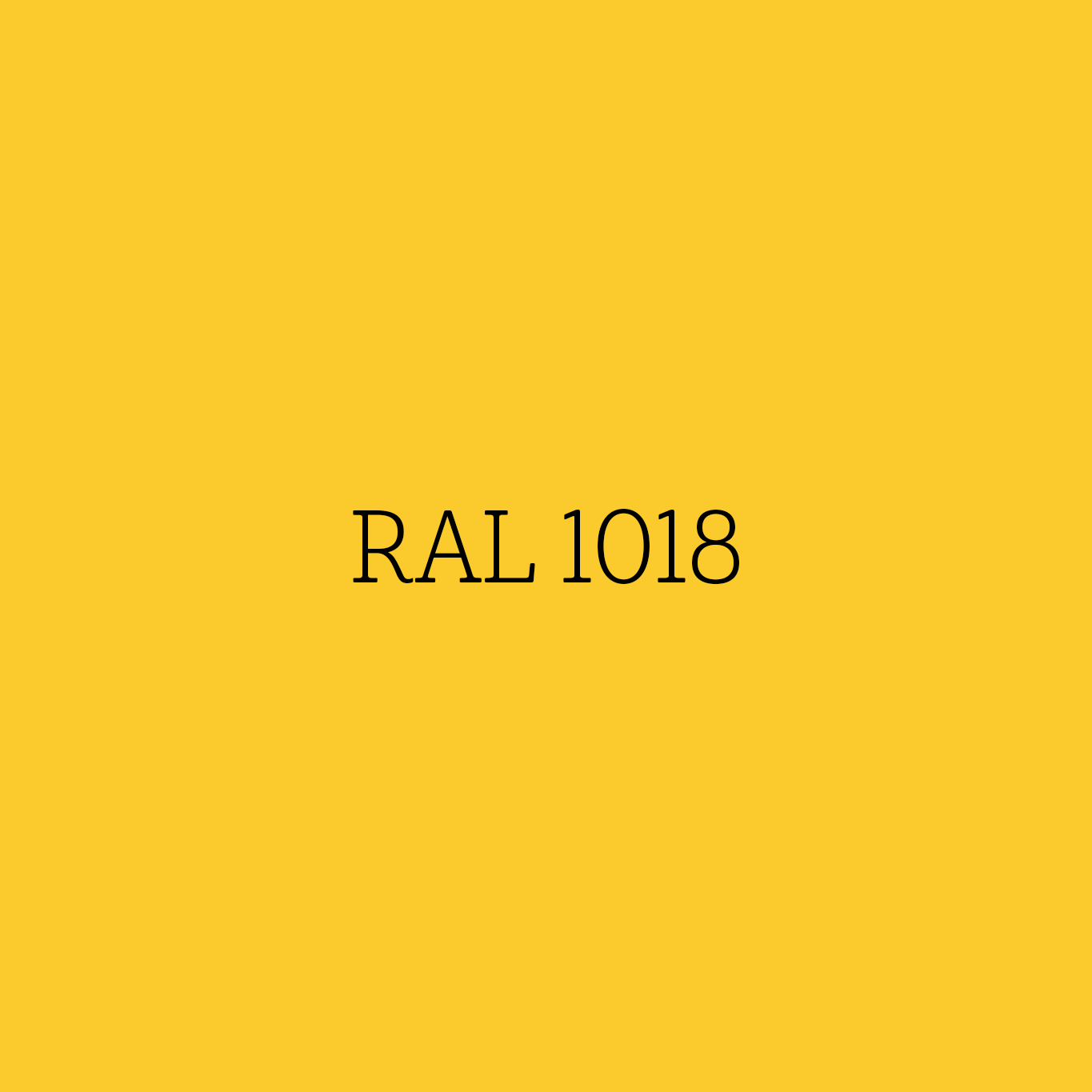 RAL 1018 Zinc Yellow - krijtverf l'Authentique