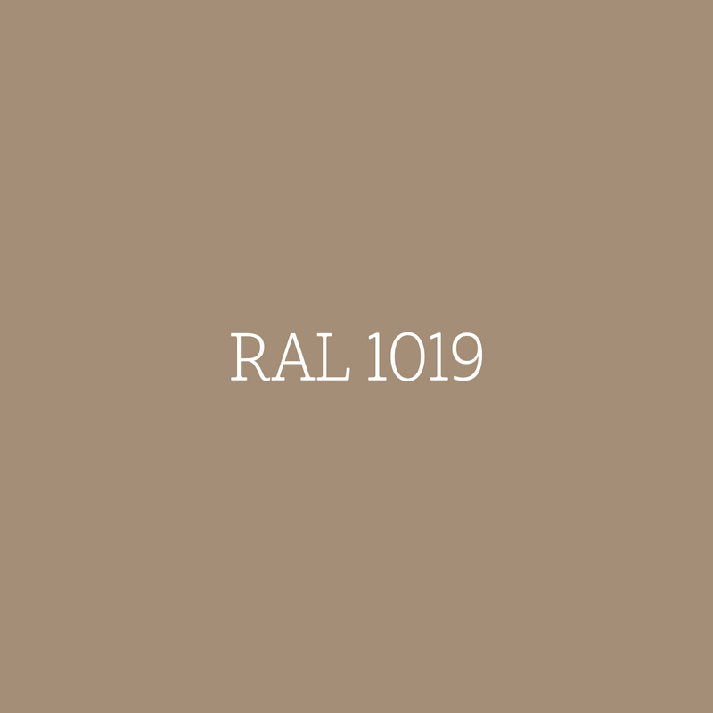 RAL 1019 Grey Beige - zijdematte lakverf Mia Colore