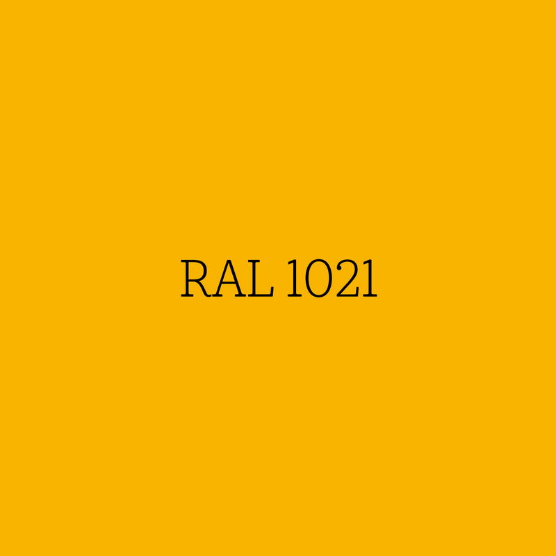 RAL 1021 Rape Yellow - zijdeglans lak waterbasis l'Authentique