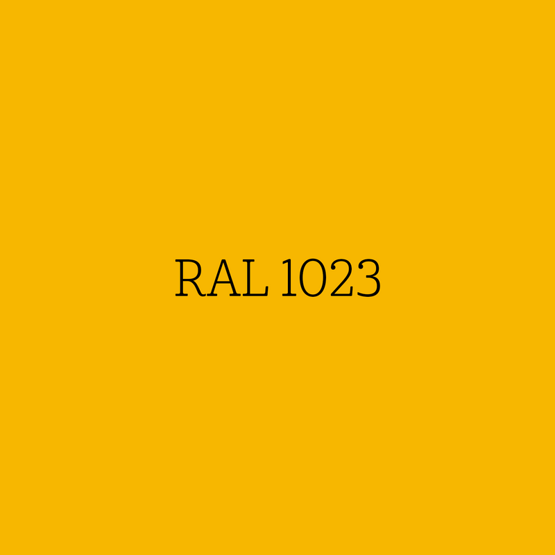 RAL 1023 Traffic Yellow - matte lak waterbasis l'Authentique
