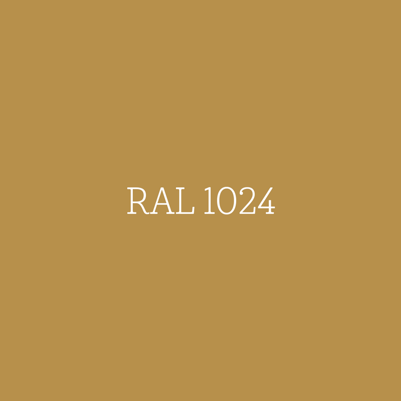 RAL 1024 Ochre Yellow - matte lak waterbasis l'Authentique