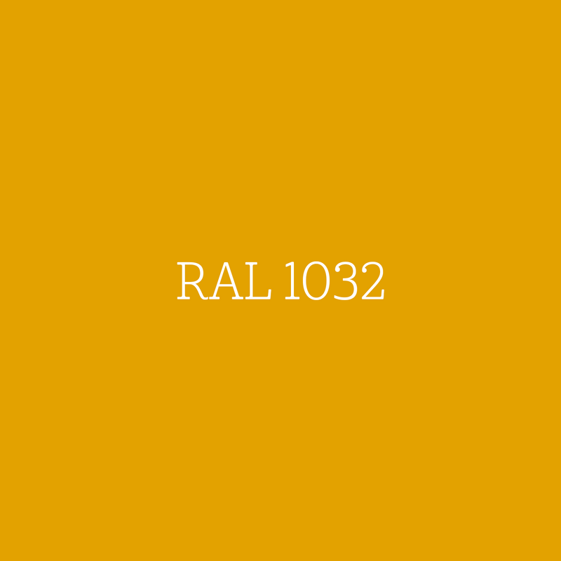RAL 1032 Broom Yellow - zijdematte lakverf Mia Colore