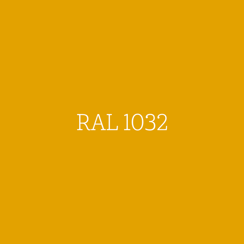 RAL 1032 Broom Yellow - hoogglans lak waterbasis l'Authentique