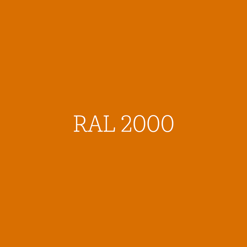 RAL 2000 Yellow Orange - voorstrijkmiddel kalkverf l'Authentique