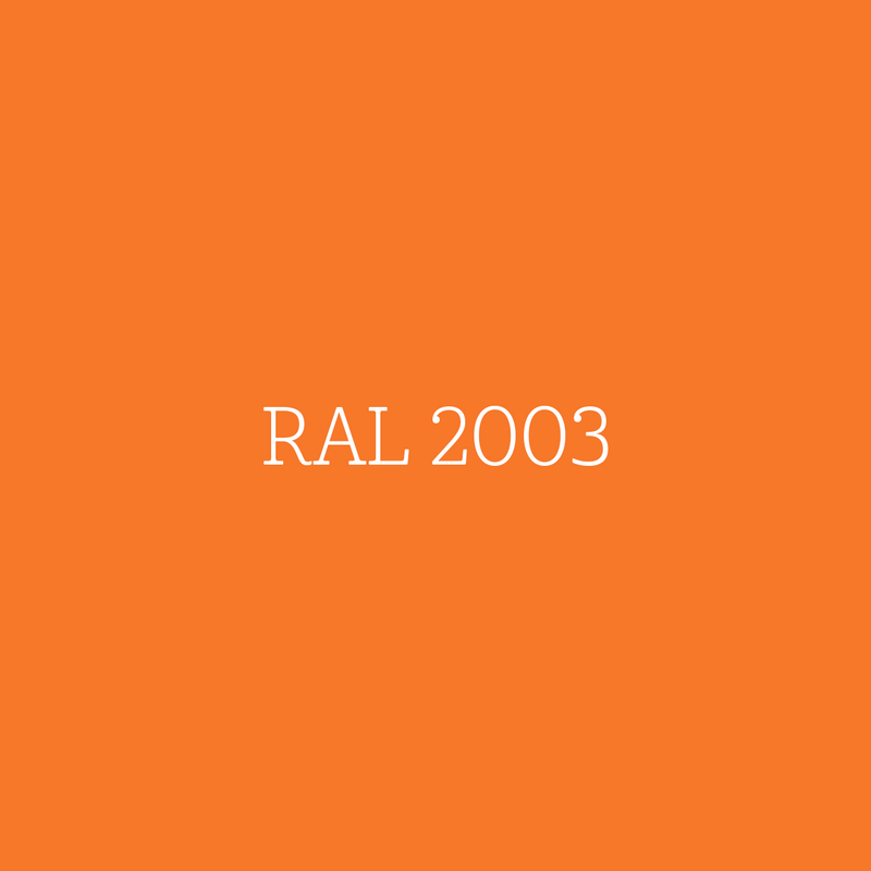 RAL 2003 Pastel Orange - universele primer Mia Colore