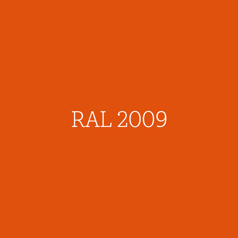 RAL 2009 Traffic Orange - vloerlak zijdeglans waterbasis l'Authentique