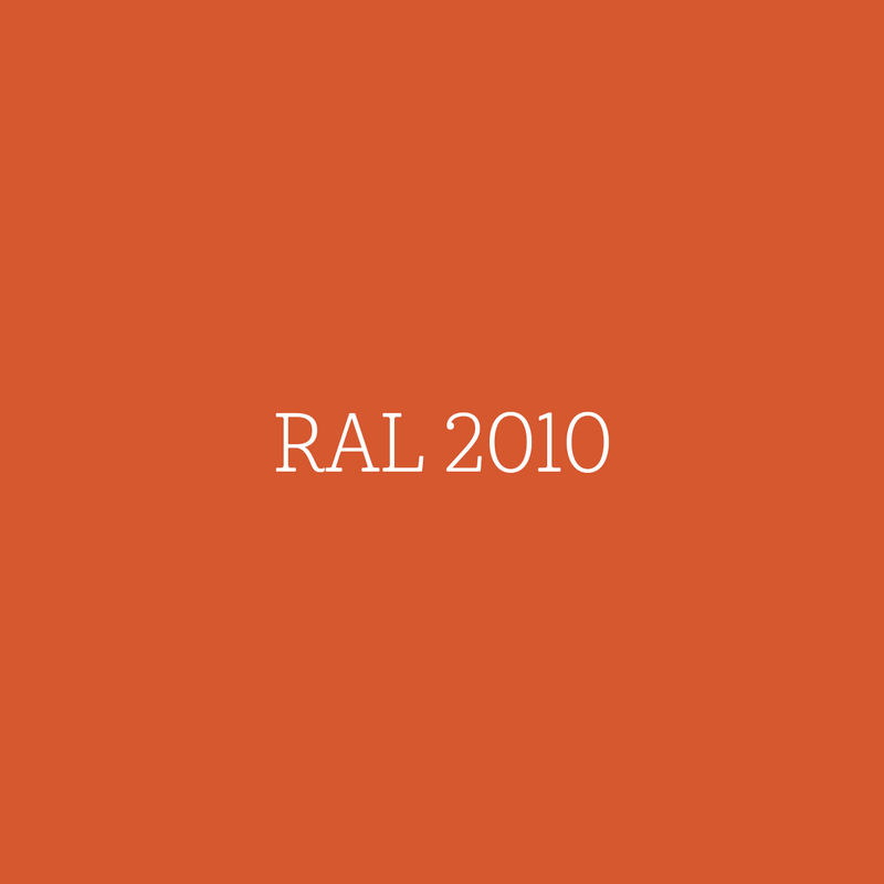 RAL 2010 Signal Orange - hoogglans lak waterbasis l'Authentique