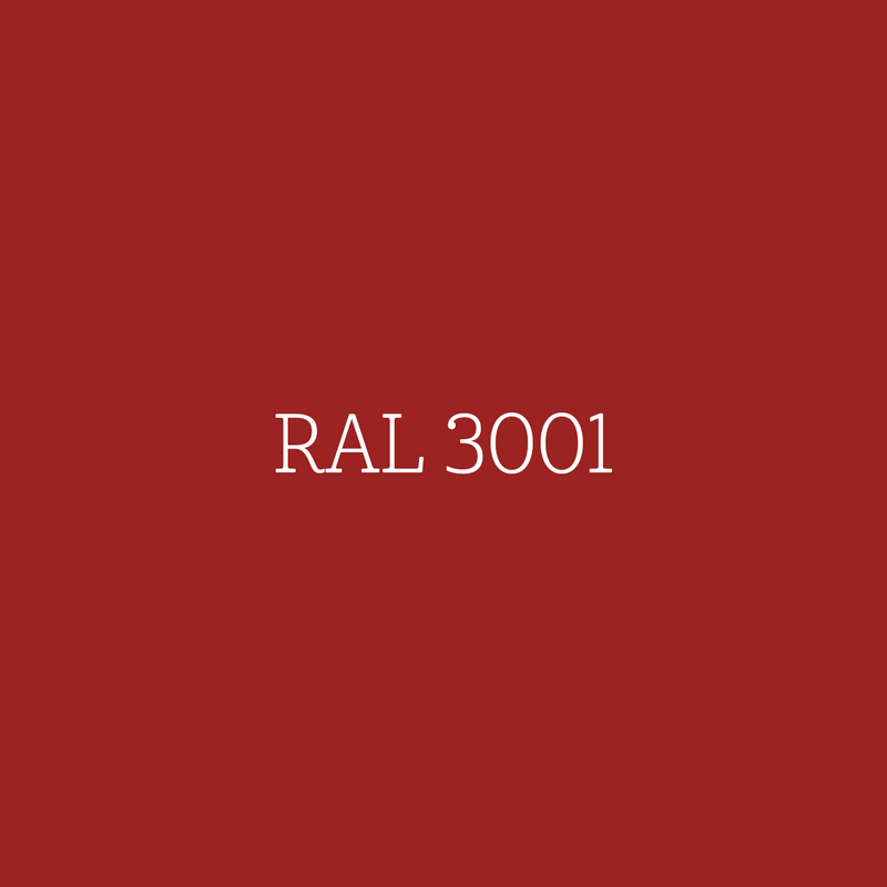 RAL 3001 Signal Red - matte lak waterbasis l'Authentique