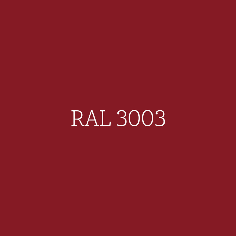 RAL 3003 Ruby Red - vloerlak zijdeglans waterbasis l'Authentique