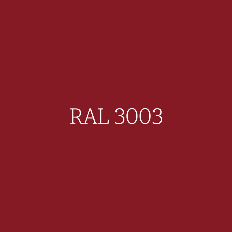 RAL 3003 Ruby Red - matte lak waterbasis l'Authentique