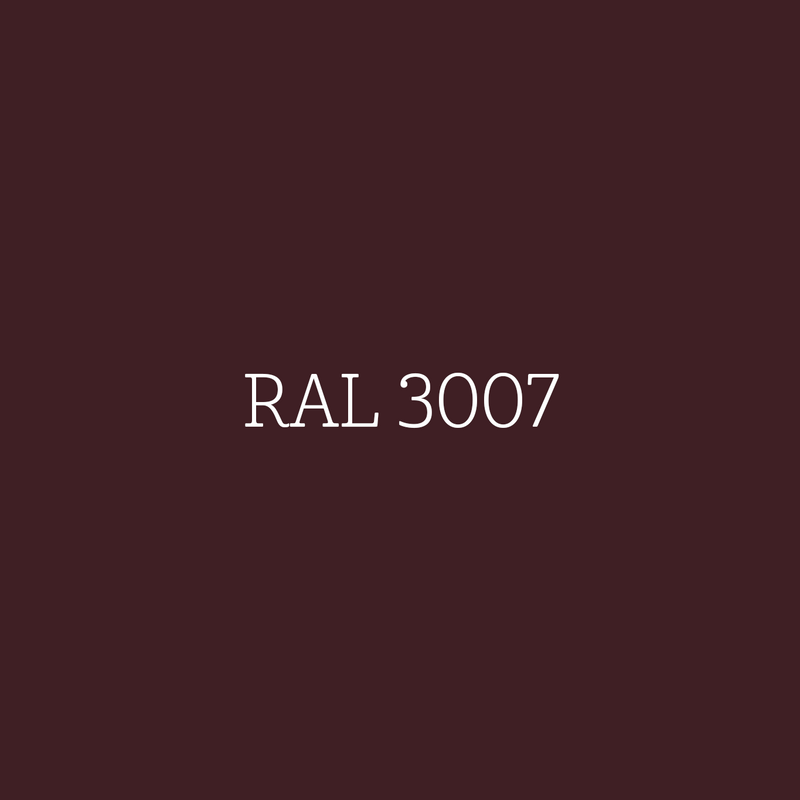 RAL 3007 Black Red - matte lak waterbasis l'Authentique