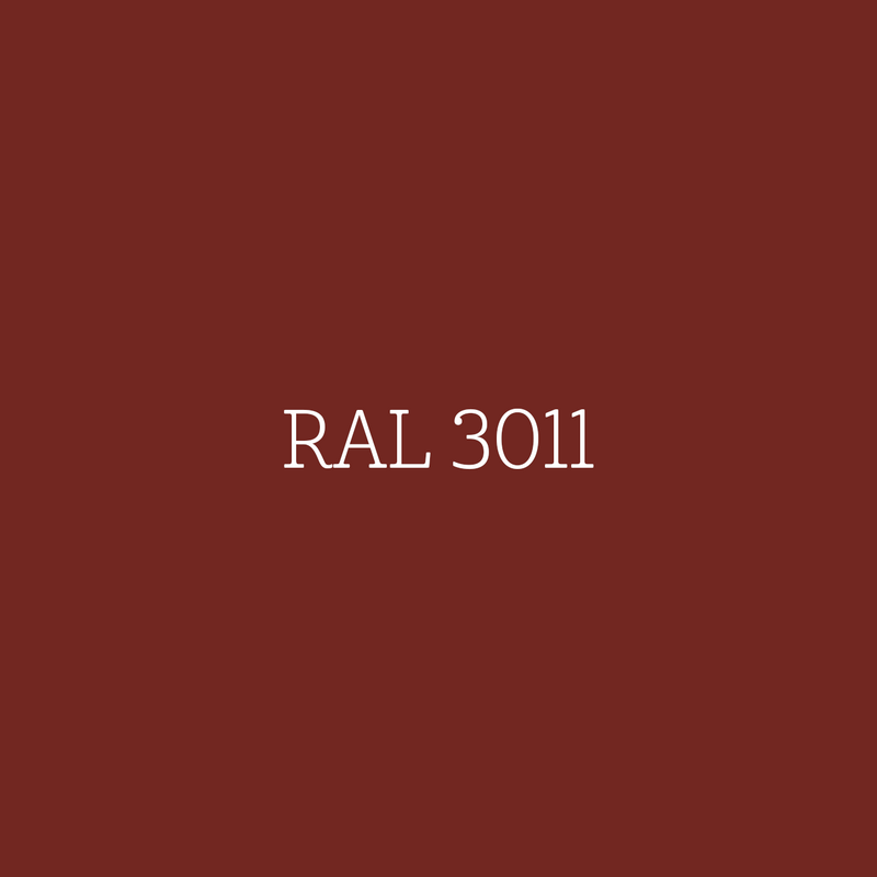 RAL 3011 Brown Red - voorstrijkmiddel kalkverf l'Authentique