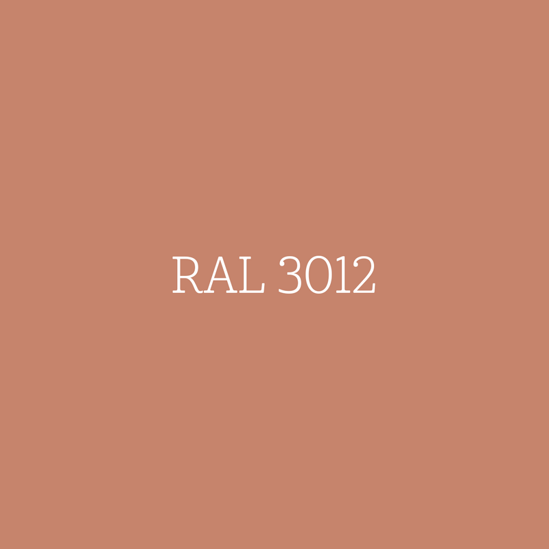 RAL 3012 Beige Red - vloerlak zijdeglans waterbasis l'Authentique