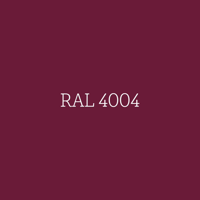 RAL 4004 Claret Violet - zijdeglans lak waterbasis l'Authentique