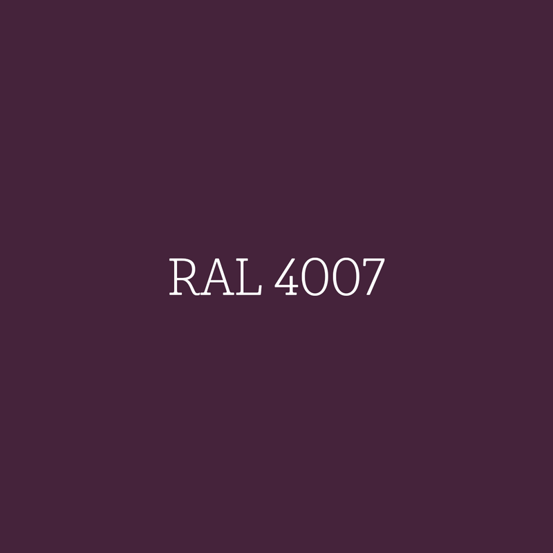 RAL 4007 Purple Violet - zijdeglans lak waterbasis l'Authentique