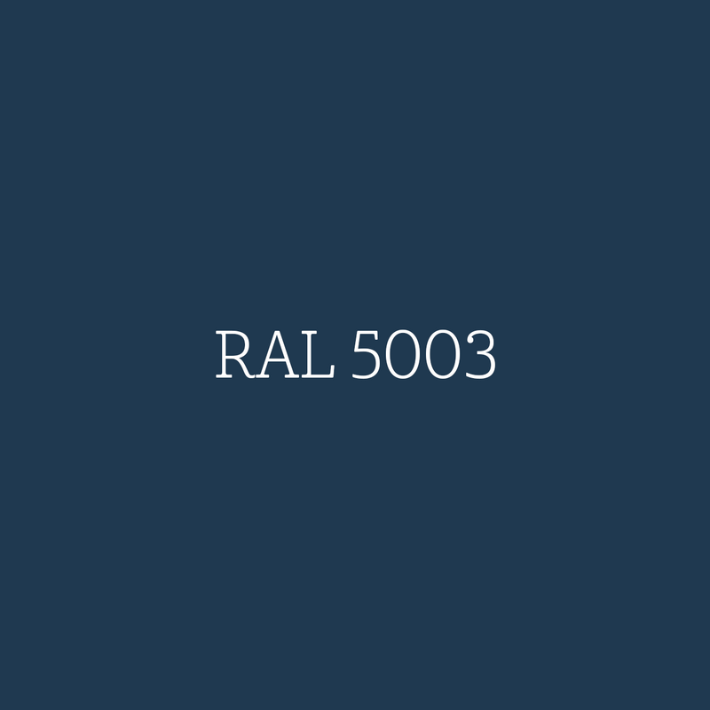 RAL 5003 Sapphire Blue - hoogglans lak waterbasis l'Authentique