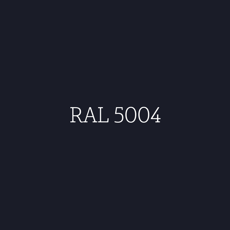 RAL 5004 Black Blue - matte muurverf l'Authentique