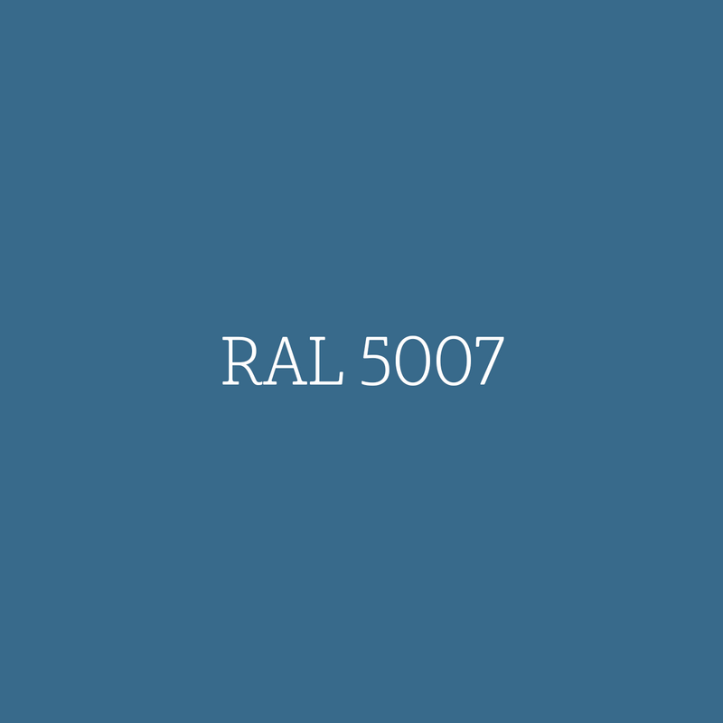 RAL 5007 Brilliant Blue - hoogglans lak waterbasis l'Authentique
