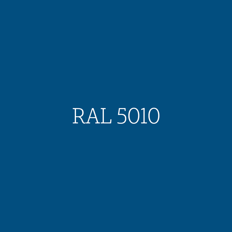 RAL 5010 Gentian Blue - vloerlak zijdeglans waterbasis l'Authentique