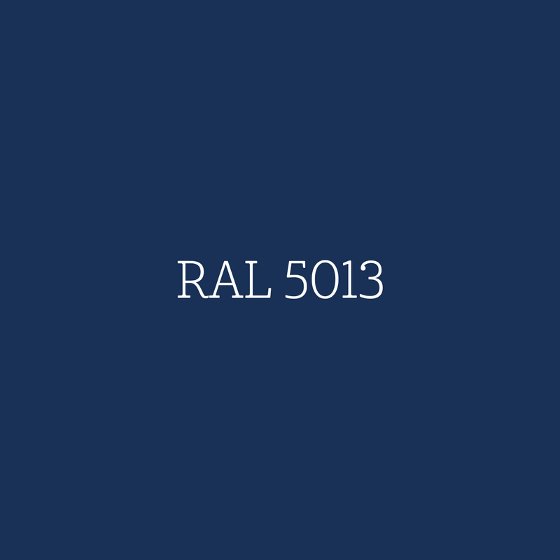 RAL 5013 Cobalt Blue - zijdeglans lak waterbasis l'Authentique