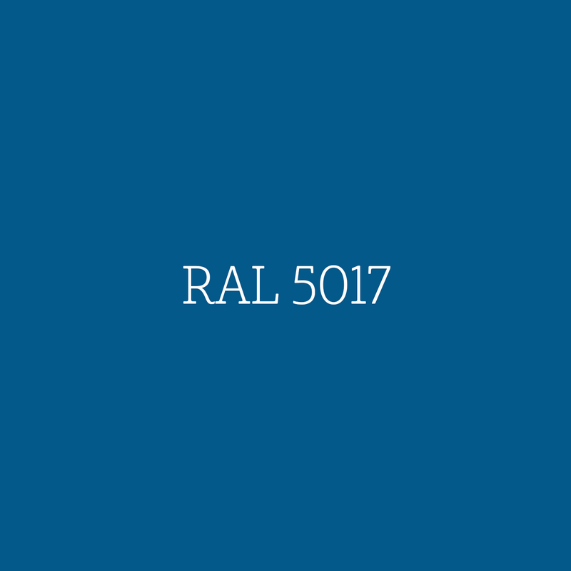 RAL 5017 Traffic Blue - zijdeglans lak waterbasis l'Authentique