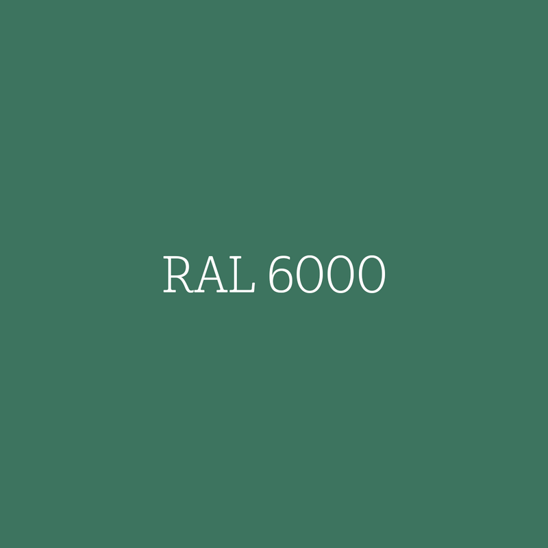 RAL 6000 Patina Green - zijdematte lakverf Mia Colore