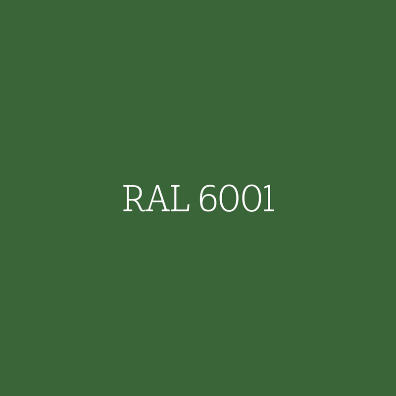 RAL 6001 Emerald Green - hoogglans lak waterbasis l'Authentique