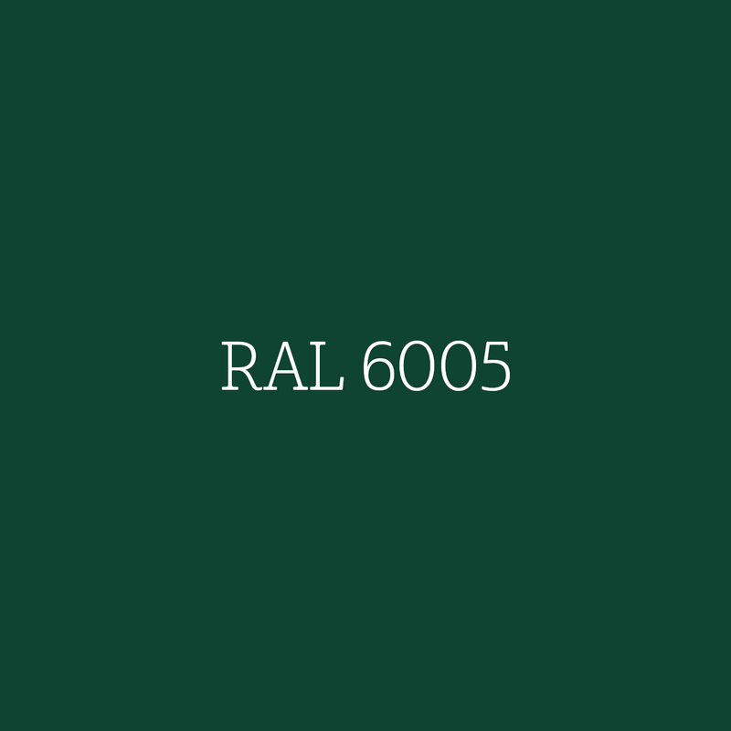RAL 6005 Moss Green - zijdeglans lak waterbasis l'Authentique