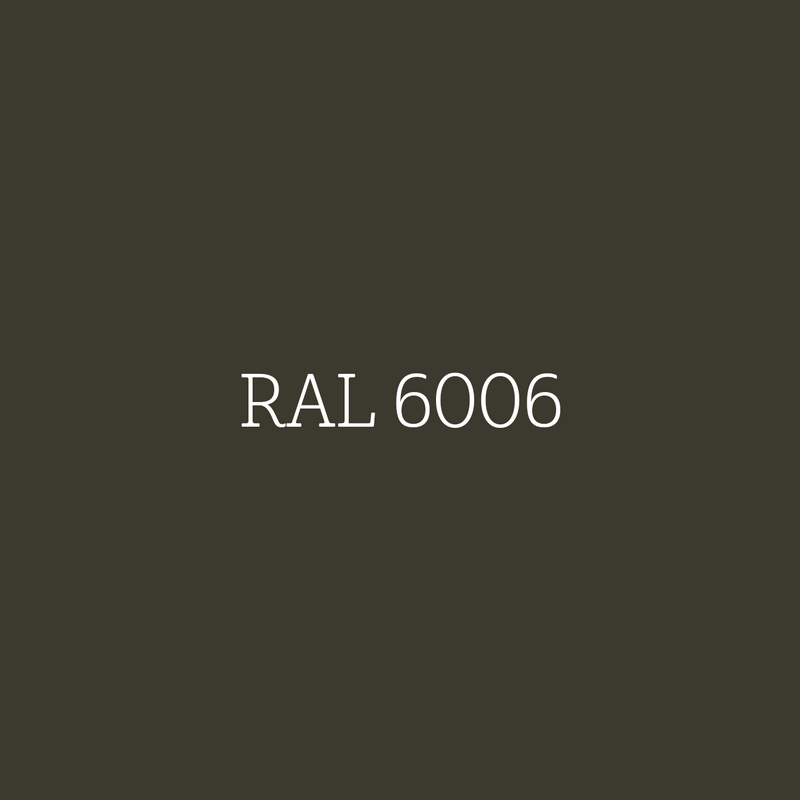 RAL 6006 Grey Olive - hoogglans lak waterbasis l'Authentique