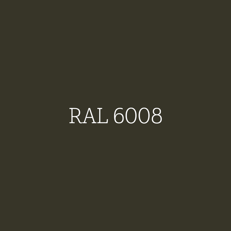 RAL 6008 Brown Green - vloerlak zijdeglans waterbasis l'Authentique