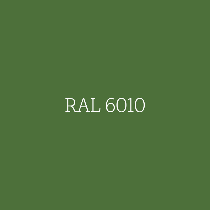 RAL 6010 Grass Green - matte lak waterbasis l'Authentique