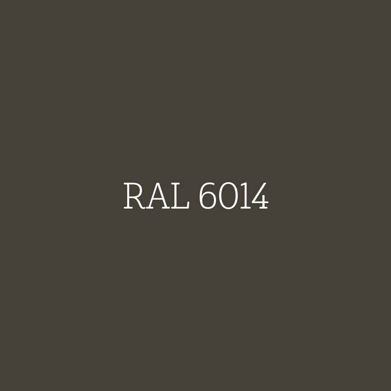 RAL 6014 Yellow Olive - matte lak waterbasis l'Authentique