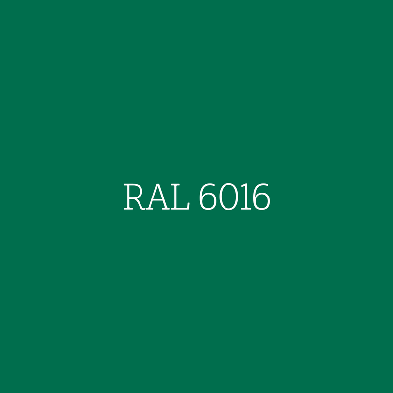 RAL 6016 Turquoise Green - zijdematte lakverf Mia Colore