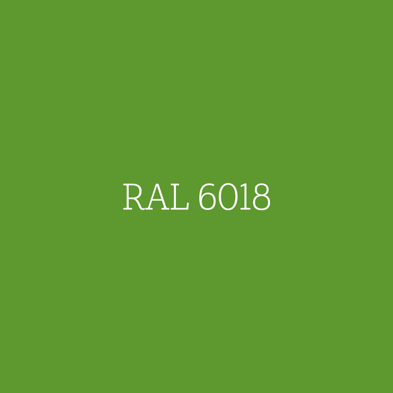 RAL 6018 Yellow Green - hoogglans lak waterbasis l'Authentique