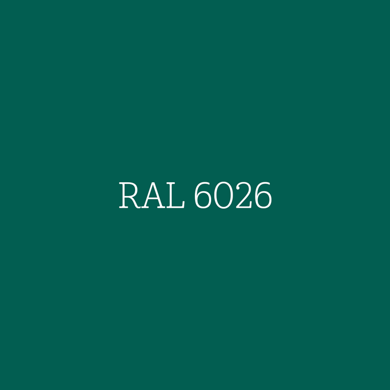 RAL 6026 Opal Green - zijdematte lakverf Mia Colore