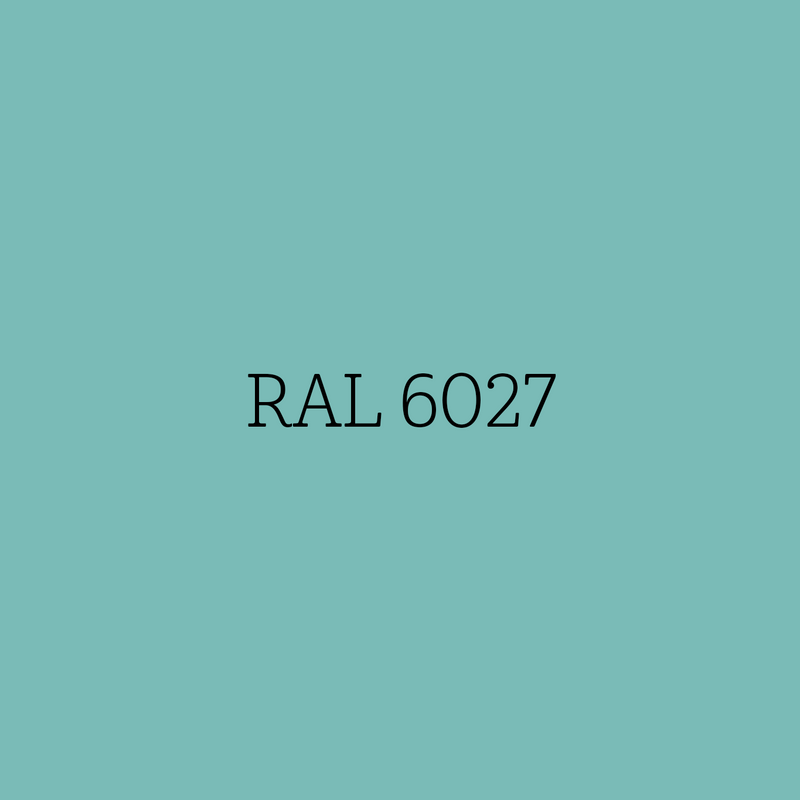 RAL 6027 Light Green - hoogglans lak waterbasis l'Authentique