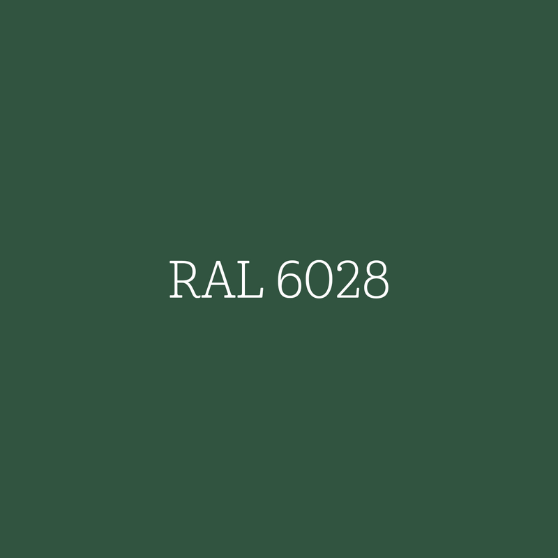 RAL 6028 Pine Green - hoogglans lak waterbasis l'Authentique