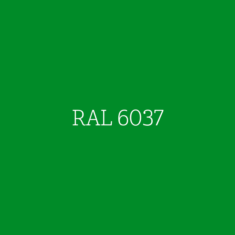 RAL 6037 Pure Green - matte lak waterbasis l'Authentique