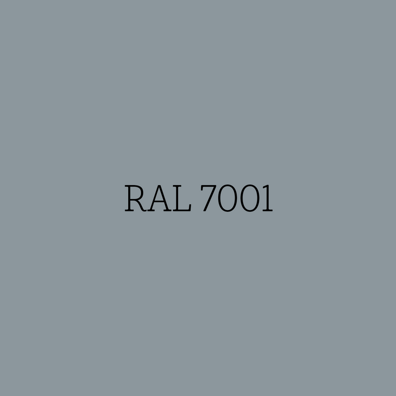 RAL 7001 Silver Grey - matte muurverf l'Authentique